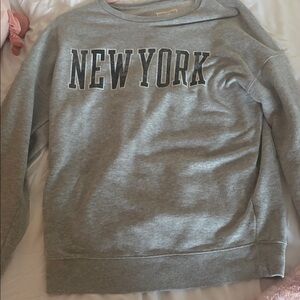 Grey New York Crewneck